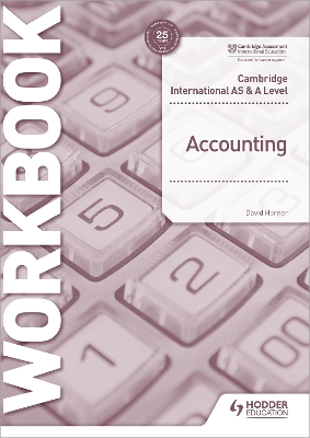 Book cover for Cambridge International AS and A Level Accounting Workbook