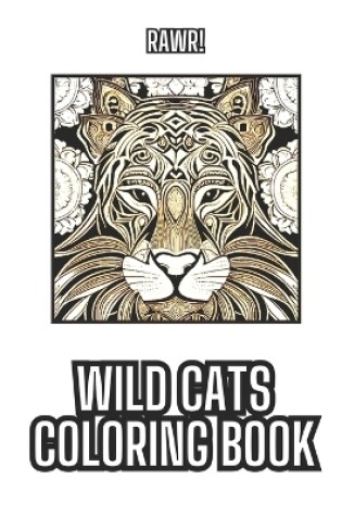 Cover of Wild Cats Coloring Book