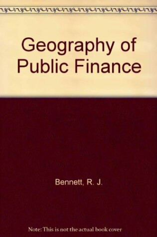 Cover of Geography of Public Finance