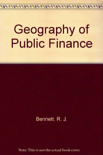 Book cover for Geography of Public Finance