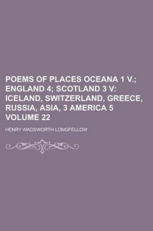 Cover of Poems of Places Oceana 1 V Volume 22