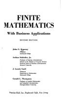 Book cover for Finite Mathematics with Business Applications