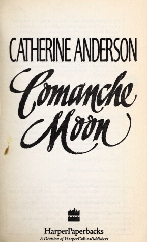 Book cover for Comanche Moon