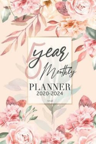 Cover of 5 year monthly Small planner 2020-2024