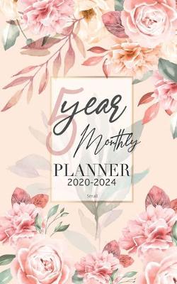 Book cover for 5 year monthly Small planner 2020-2024