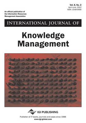 Book cover for International Journal of Knowledge Management, Vol 8 ISS 2