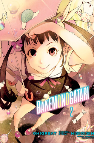 Cover of Bakemonogatari (Manga), volume 2