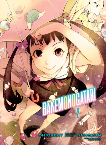 Book cover for Bakemonogatari (Manga), volume 2