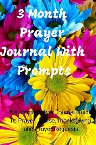 Cover of 3 Month Prayer Journal with Prompts