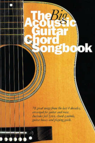 Cover of The Big Acoustic Guitar Chord Songbook