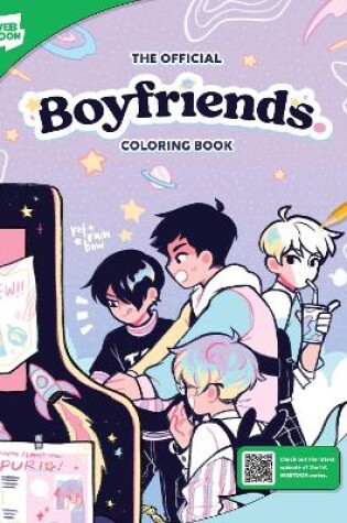Cover of The Official Boyfriends. Coloring Book