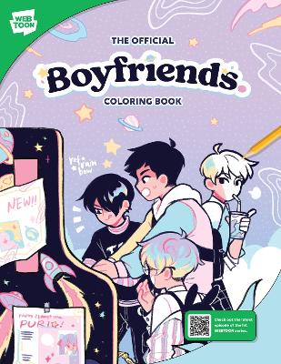 Cover of The Official Boyfriends. Coloring Book