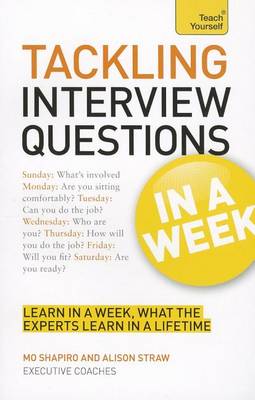 Cover of Tackling Interview Questions in a Week: Teach Yourself