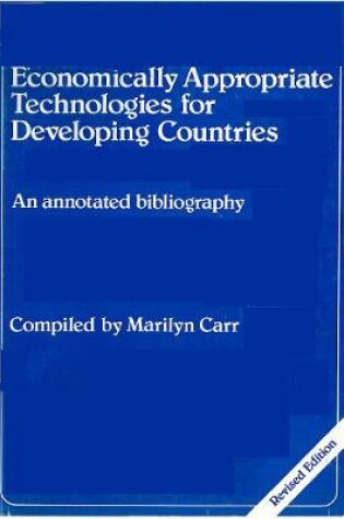 Cover of Economically Appropriate Technologies for Developing Countries