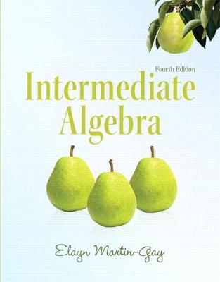 Book cover for Intermediate Algebra (Subscription)