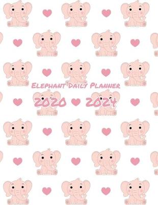 Book cover for Elephant Daily Planner 2020-2024