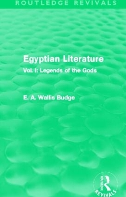 Book cover for Egyptian Literature (Routledge Revivals)