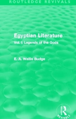 Cover of Egyptian Literature (Routledge Revivals)