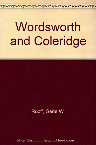 Book cover for Wordsworth and Coleridge
