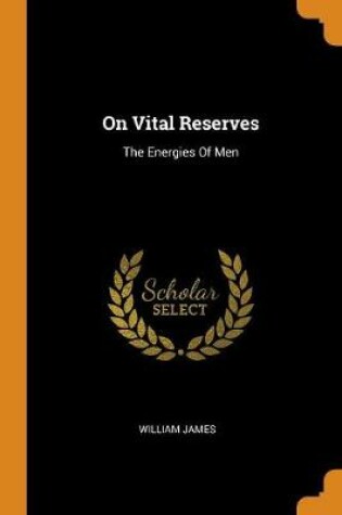 Cover of On Vital Reserves