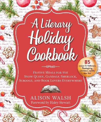 Book cover for A Literary Holiday Cookbook