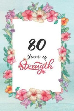 Cover of 80th Birthday Journal