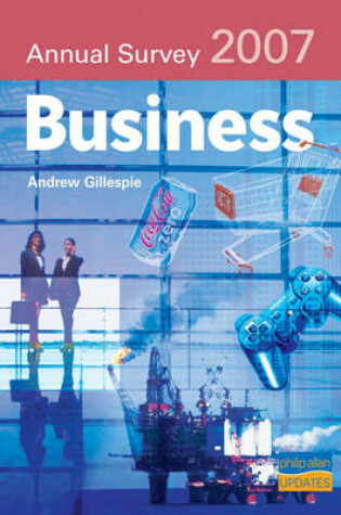 Cover of Business Annual Survey, 2007