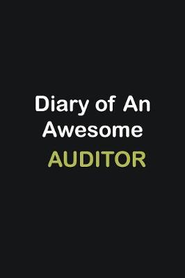 Book cover for Diary of an awesome Auditor