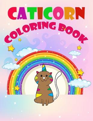 Book cover for Caticorn coloring book
