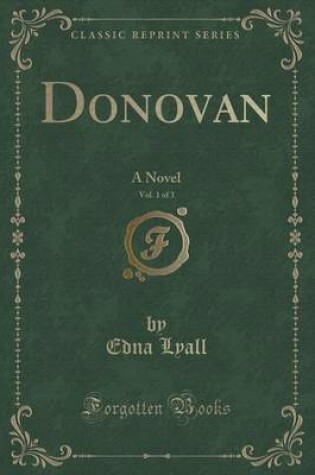 Cover of Donovan, Vol. 1 of 3