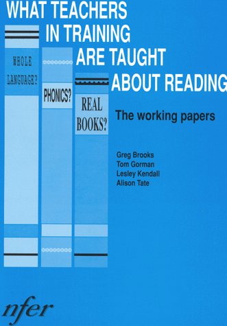 Book cover for What Teachers in Training are Taught About Reading