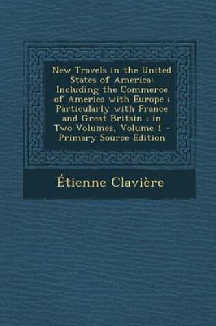 Cover of New Travels in the United States of America