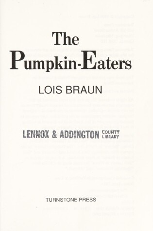 Cover of Pumpkin Eaters