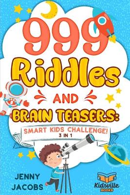 Book cover for 999 Riddles and Brain Teasers