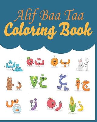 Book cover for Alif Baa Taa Coloring Book