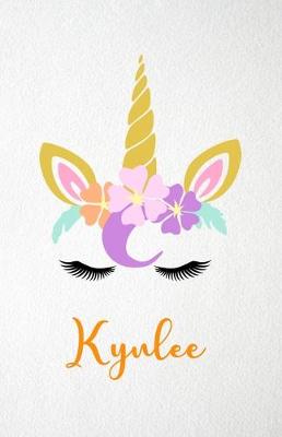 Book cover for Kynlee A5 Lined Notebook 110 Pages