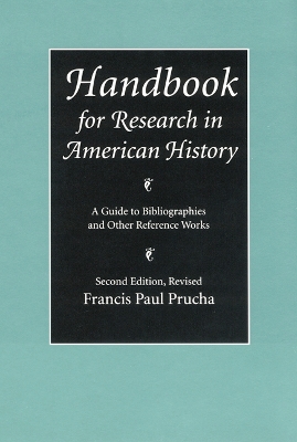 Book cover for Handbook for Research in American History