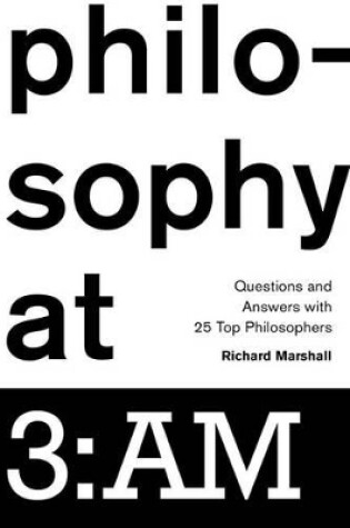 Cover of Philosophy at 3:AM