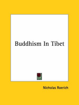 Book cover for Buddhism in Tibet