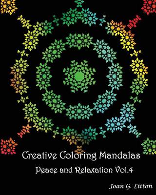 Book cover for Creative coloring mandalas Peace and Relaxation Vol.4