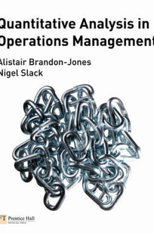 Cover of Quantitative Analysis in Operations Management