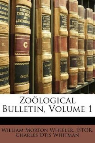 Cover of Zoological Bulletin, Volume 1