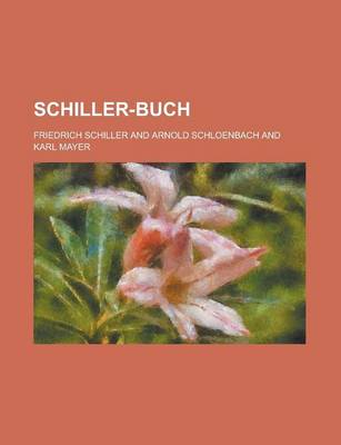 Book cover for Schiller-Buch