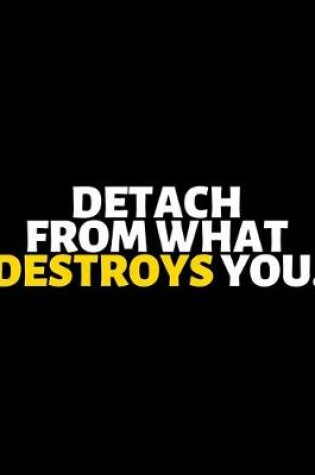 Cover of Detach From What Destroys You