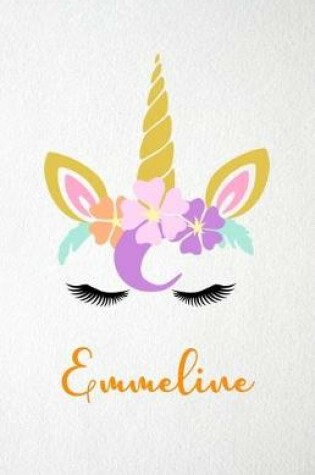 Cover of Emmeline A5 Lined Notebook 110 Pages