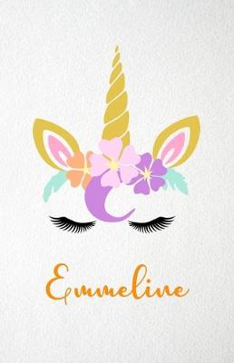 Book cover for Emmeline A5 Lined Notebook 110 Pages