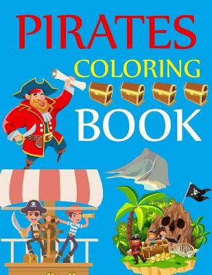 Book cover for Pirates Coloring Book