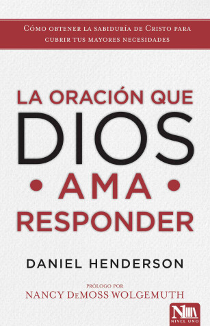 Book cover for La Oracion Que Dios AMA Responder