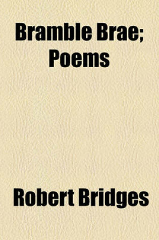 Cover of Bramble Brae; Poems