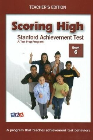 Cover of Scoring High on SAT, Teacher Edition Grade 6